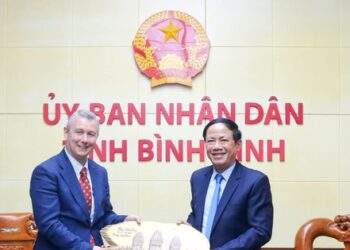 Đại sứ Vương quốc Bỉ tại Việt Nam hứa sẽ kết nối Bình Định với nhà đầu tư của Bỉ