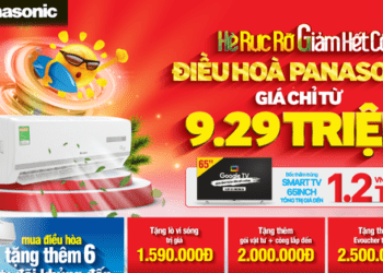 Hè rực rỡ, mua điều hòa Panasonic tại MediaMart giảm hết cỡ