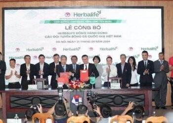 Herbalife Việt Nam tiếp tục đồng hành cùng các đội tuyển bóng đá quốc gia Việt Nam