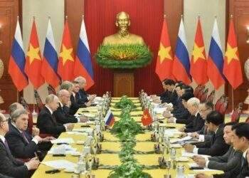 Tổng Bí thư Nguyễn Phú Trọng hội đàm với Tổng thống Liên bang Nga Vladimir Putin