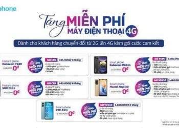 VinaPhone hỗ trợ khách hàng nâng cấp điện thoại 4G miễn phí