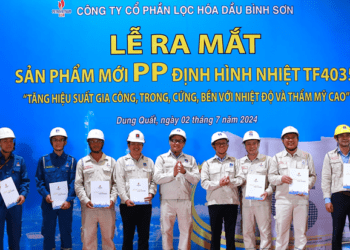 BSR ra mắt sản phẩm hạt nhựa định hình nhiệt TF4035