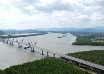 [Phóng sự ảnh]: Cầu Bến Rừng gần 2.000 tỷ đồng nối Hải Phòng với Quảng Ninh trước ngày thông xe