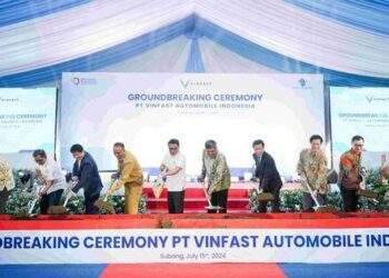 VinFast động thổ nhà máy lắp ráp xe điện 200 triệu USD tại Indonesia