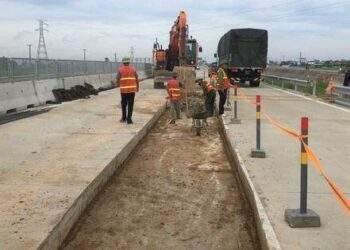 Xử lý xong hoàn toàn lồi lõm mặt đường cao tốc Diễn Châu