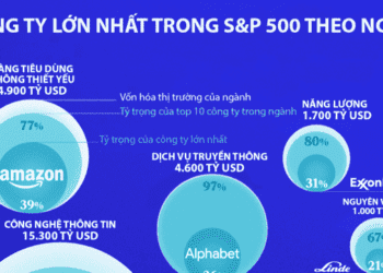Những công ty lớn nhất trong từng lĩnh vực ở Mỹ