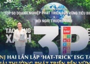 PNJ hai lần lập "hat-trick" ESG tại giải thưởng phát triển bền vững