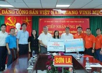 Petrovietnam hỗ trợ người dân Sơn La, Điện Biên khắc phục hậu quả mưa lũ