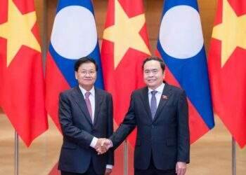 Chủ tịch Quốc hội Trần Thanh Mẫn hội kiến Tổng Bí thư, Chủ tịch nước Lào Thongloun Sisoulith