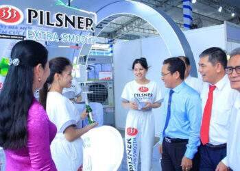 Bia 333 Pilsner gây ấn tượng tại Ngày hội kết nối thương hiệu