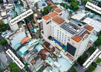 Cận cảnh dự án 100.000 tỷ nằm trong khu đất 4 mặt tiền tiếp giáp những cao ốc đắc địa nhất quận 1 mà bà Trương Mỹ Lan định dùng để khắc phục hậu quả