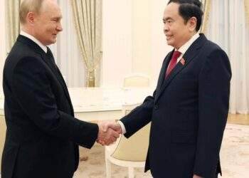 Chủ tịch Quốc hội Trần Thanh Mẫn hội kiến Tổng thống Nga Vladimir Putin