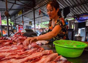 Giá thịt lợn lập đỉnh cao mới, chen chân mua thịt trâu chọi Đồ Sơn