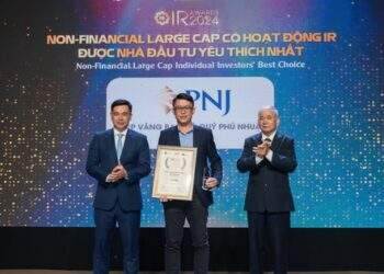 PNJ vào top 3 doanh nghiệp được nhà đầu tư yêu thích nhất 2024