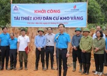 Petrovietnam tái thiết toàn bộ khu dân cư thôn Kho Vàng, hoàn thành trong 100 ngày