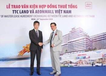 TTC Land và AeonMall Việt Nam ký Hợp đồng thuê tổng triển khai TTTM AEON MALL