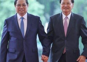 Thủ tướng Phạm Minh Chính hội kiến Tổng Bí thư, Chủ tịch nước Lào