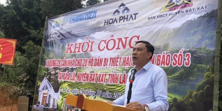 Hòa Phát tài trợ 10 tỉ đồng cho bà con Lào Cai tái thiết sau bão