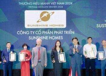 Sunshine Homes được vinh danh Top Thương hiệu mạnh