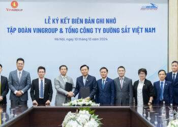 Vingroup và Tổng Công ty Đường sắt Việt Nam hợp tác thúc đẩy chuyển đổi xanh