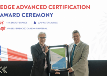 BUV achieves global EDGE green building certification