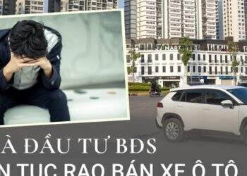 Không bán được đất, nhà đầu tư liên tục rao ô tô lấy tiền gồng lãi