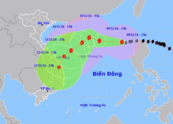 Miền Trung chuẩn bị “hứng” bão số 7