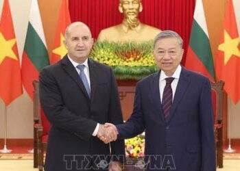 Tổng Bí thư Tô Lâm tiếp Tổng thống Bulgaria Rumen Radev