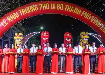 Vĩnh Long khai trương tuyến phố đi bộ tại dự án của T&T Group