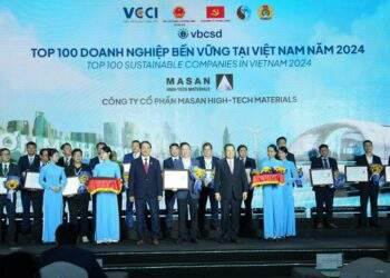 7 năm liên tiếp Masan High-Tech Materials được công nhận ‘Doanh nghiệp bền vững Việt Nam'