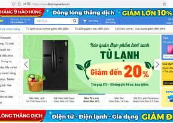 Ba trang web của MWG dẫn đầu top thương mại điện tử Việt Nam