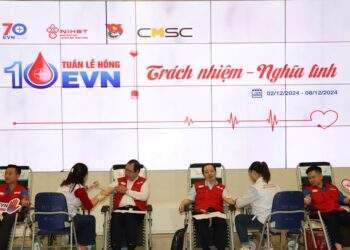 EVN đóng góp hơn 83.000 đơn vị máu cho ‘ngân hàng máu’