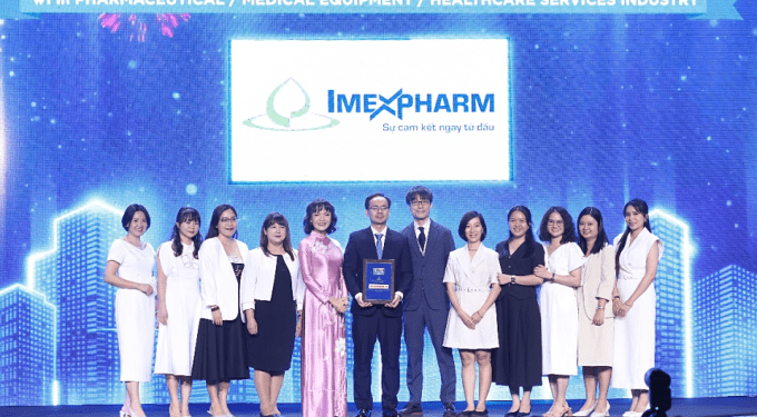Imexpharm named top 1 'Best Place to Work' in healthcare sector in Vietnam in 2024