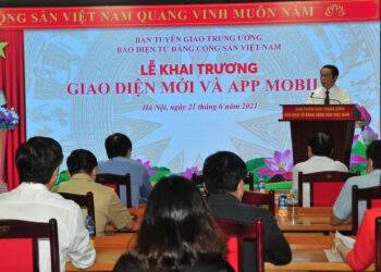 Ra mắt app di động mới báo điện tử Đảng Cộng sản Việt Nam