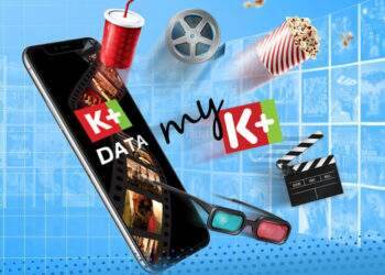 Giải trí cùng kho phim, clip với K+ Data của MobiFone