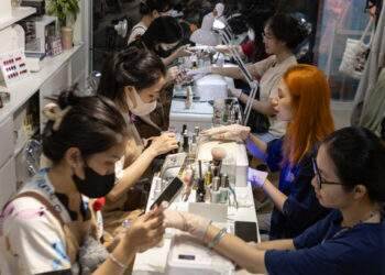 Hair and nail salons thrive as Lunar New Year approaches