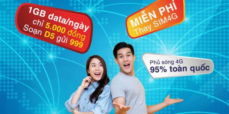 Nâng cấp điện thoại di động 4G giá hời cùng gói cước data siêu rẻ
