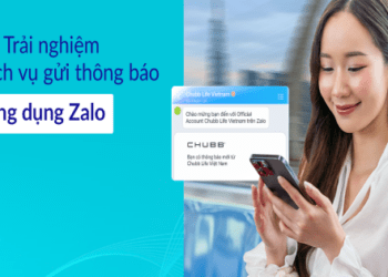 Chubb Life tối ưu hóa trải nghiệm khách hàng qua Dịch vụ Gửi Thông Báo qua Zalo