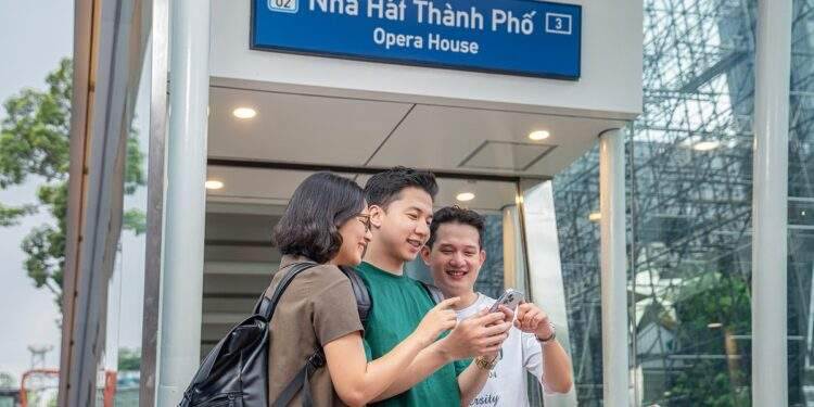 Đi Grab miễn phí tới metro số 1 trong ngày khai trương