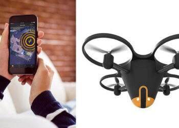 Dùng drone làm hệ thống giám sát nhà
