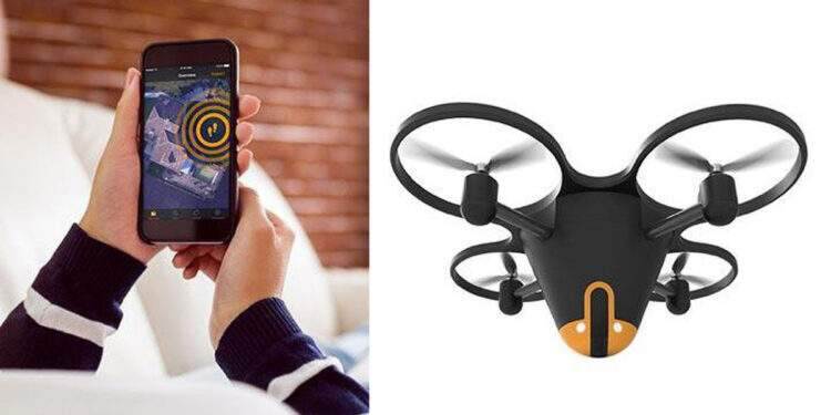 Dùng drone làm hệ thống giám sát nhà