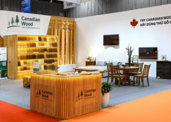 Canadian Wood Vietnam showcases furniture collections at premier trade shows
