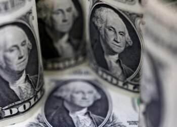 Dollar edges up to 2-week high
