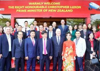 Thủ tướng New Zealand thăm Học viện Hàng không Vietjet