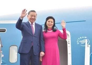 Tổng Bí thư Tô Lâm và Phu nhân lên đường thăm Indonesia, Ban Thư ký ASEAN và Singapore