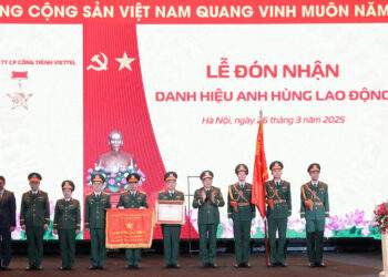 Viettel Construction đón nhận danh hiệu Anh hùng lao động