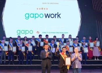 GapoWork bứt phá với Giải thưởng Sao Khuê 5 Sao