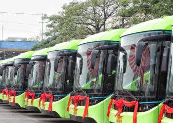 Hà Nội có thêm tuyến xe buýt điện số 34