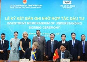 Tập đoàn Thụy Điển đầu tư 1 tỉ USD vào dự án tái chế dệt may tại Bình Định