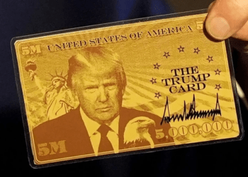 Trump unveils first $5M 'gold card' visa